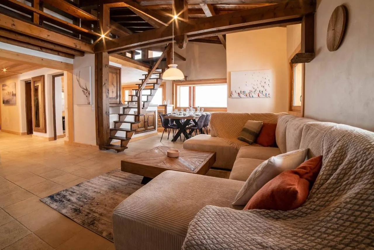 Chalet Vue Mont-Blanc, +4 Chambres, Cheminee Megeve