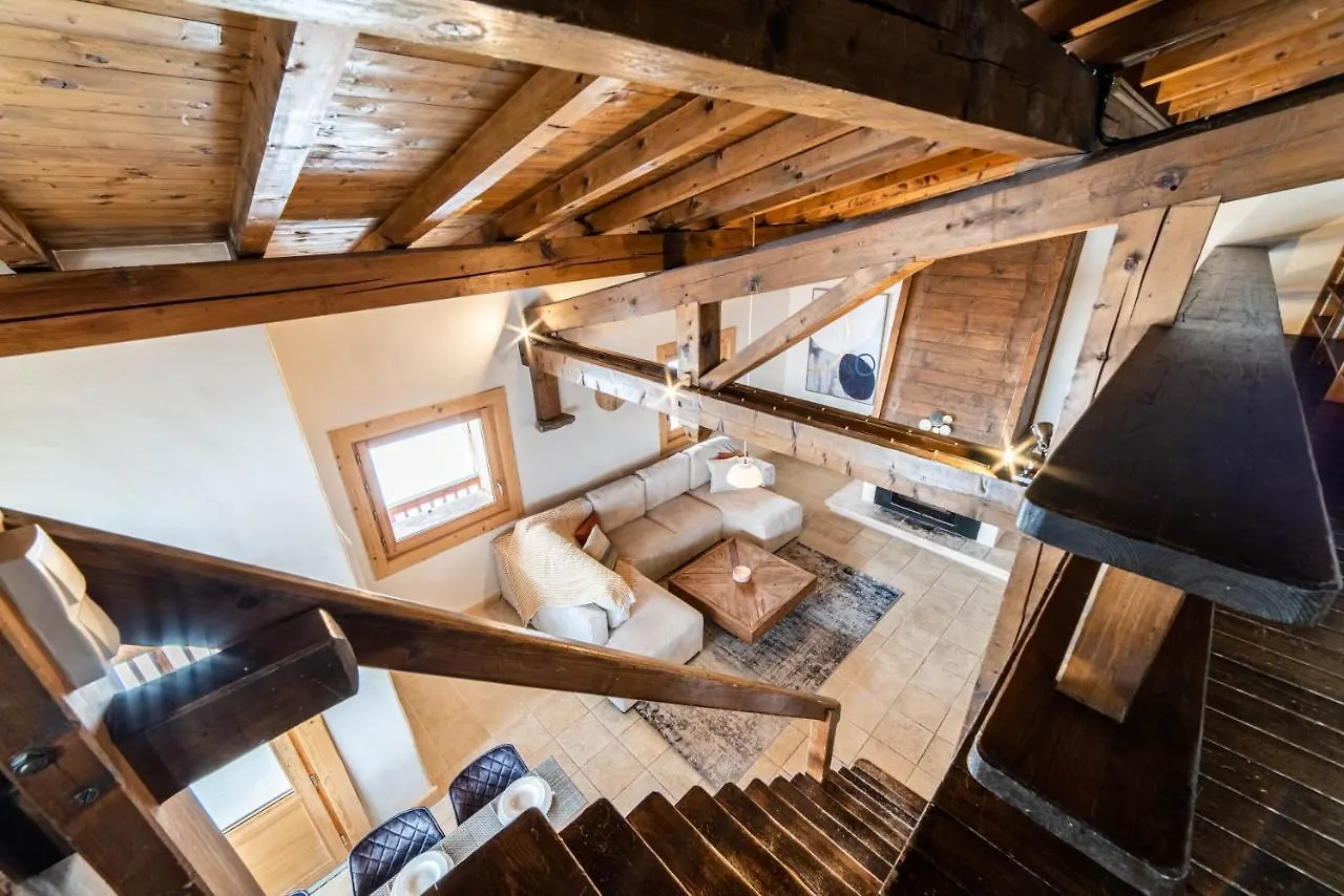 Chalet Vue Mont-Blanc, +4 Chambres, Cheminee Megeve 0*,